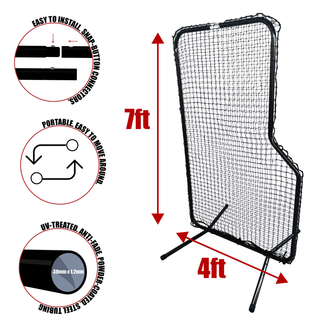 Portable L-screen